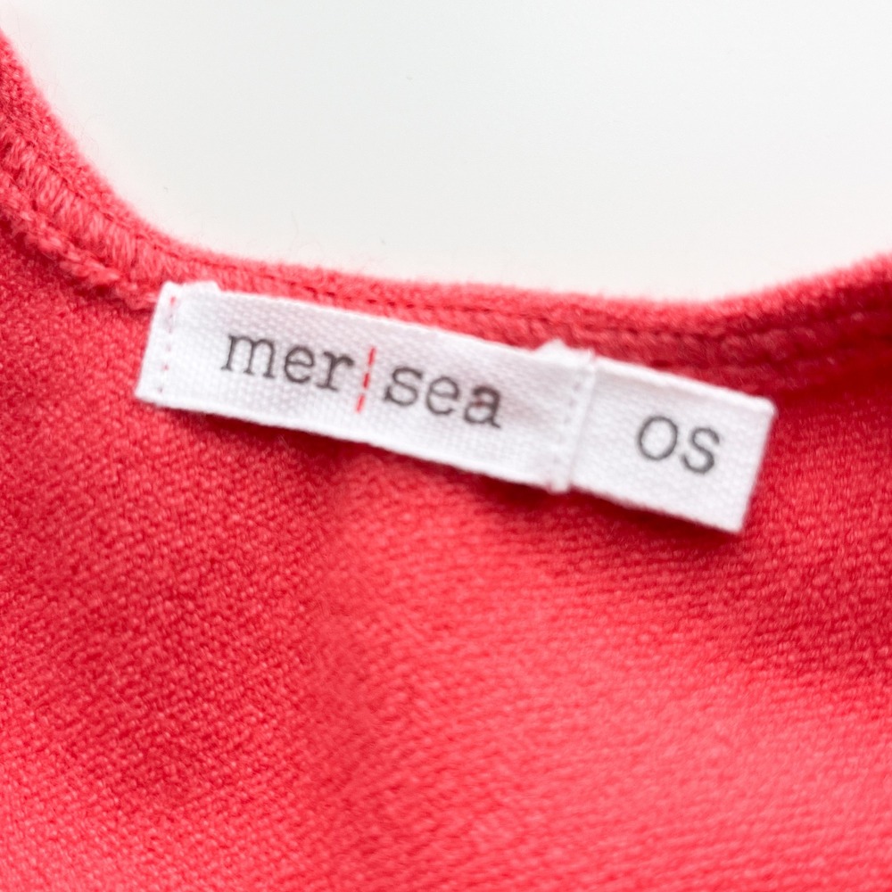Mersea Travel Wrap Poppy Womens One Size Fringe - Picture 12 of 12